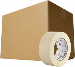 UNIVERSAL - 48mm Wide x 54.8 m Long Beige Crepe Paper Masking Tape - Series 6697, 5 mil Thick, 19 In/Lb Tensile Strength - Americas Tooling