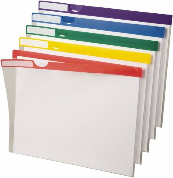 Pendaflex - 8-1/2 x 11", Letter Size, Assorted Colors, Index Folder - Americas Tooling