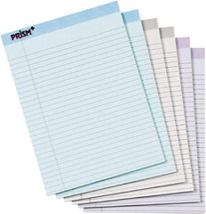 TOPS - 50 Sheet, 8-1/2 x 11-3/4", Legal Pad - Assorted Pastels - Americas Tooling