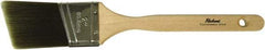 Richard - 2" Angled Polyester Angular Brush - 2-1/2" Bristle Length, 7-1/4" Wood Sash Handle - Americas Tooling