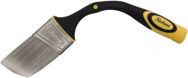 Richard - 2-1/2" Angle/Flat Nylon/Polyester Angular Brush - 3" Bristle Length, 8" Rubber Sash Handle - Americas Tooling