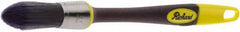 Richard - 7/8" Oval Polyester Trim Brush - 2-1/8" Bristle Length, 7" Rubber Sash Handle - Americas Tooling