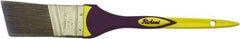 Richard - 1-1/2" Angled Polyester Angular Brush - 2-1/4" Bristle Length, 7-3/8" Rubber Sash Handle - Americas Tooling