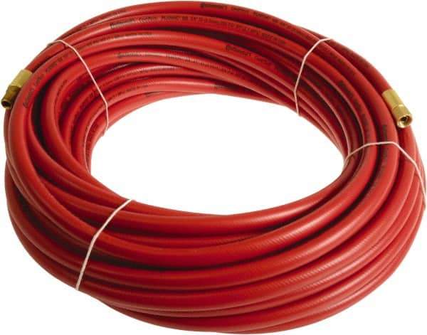 Continental ContiTech - 1/2" ID x 0.78" OD 15' Long Multipurpose Air Hose - MNPT x FNPT Ends, 300 Working psi, -10 to 158°F, 1/2" Fitting, Red - Americas Tooling