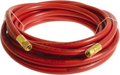 Continental ContiTech - 1/2" ID x 0.78" OD 25' Long Multipurpose Air Hose - FNPT x FNPT Ends, 300 Working psi, -10 to 158°F, 1/2" Fitting, Red - Americas Tooling