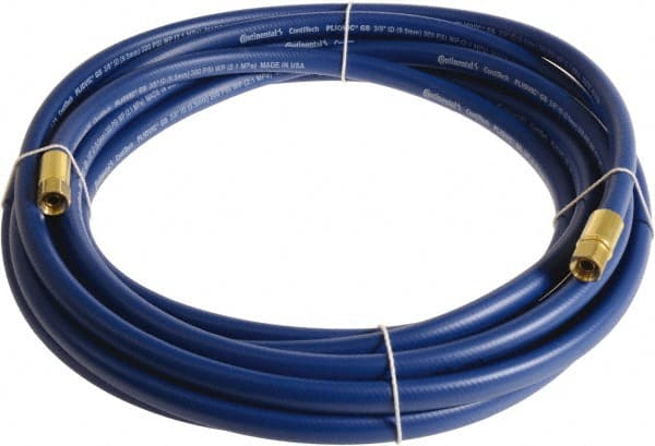 Multipurpose Air Hose: 1″ ID, 1' 250 Working psi, -10 to 158 ° F, Blue, PVC, 1″