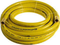 Continental ContiTech - 3/4" ID x 1.11" OD 50' Long Multipurpose Air Hose - FNPT x FNPT Ends, 250 Working psi, -10 to 158°F, 3/4" Fitting, Yellow - Americas Tooling