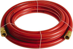 Continental ContiTech - 3/4" ID x 1.11" OD 20' Long Multipurpose Air Hose - FNPT x FNPT Ends, 250 Working psi, -10 to 158°F, 3/4" Fitting, Red - Americas Tooling