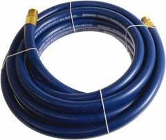 Continental ContiTech - 3/4" ID x 1.11" OD 25' Long Multipurpose Air Hose - MNPT x MNPT Ends, 250 Working psi, -10 to 158°F, 3/4" Fitting, Blue - Americas Tooling