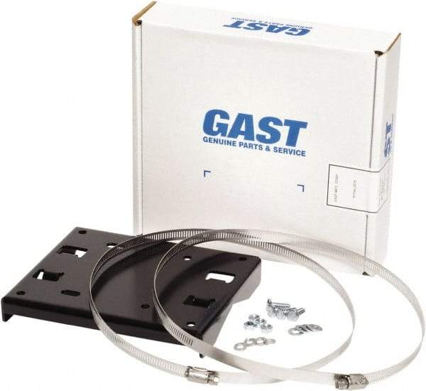 Gast - Air Compressor Riser Mounting Kit - Use with Gast 48/56 Frame Piston Pumps - Americas Tooling