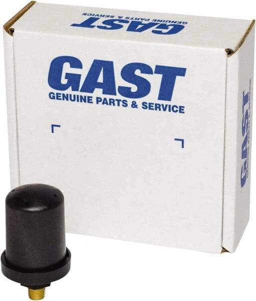 Gast - 1/4 NPT Air Compressor Filter/Muffler Assembly - Use with Gast 48/56 Frame Piston Pumps - Americas Tooling