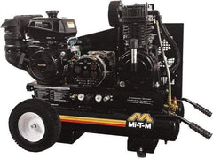 MI-T-M - 14 hp, 15.7 CFM, 175 Max psi, Air Compressor/Generator Combo Unit Portable Fuel Air Compressor - Kohler CH440 OHV Engine, 16.4 CFM - Americas Tooling