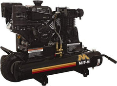 MI-T-M - 7.0 hp, 13.9 CFM, 90 Max psi, Single Stage Portable Fuel Air Compressor - Kohler CH270 OHV Engine - Americas Tooling