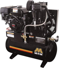 MI-T-M - Stationary Gas Air Compressors Horsepower: 9.0 Cubic Feet per Minute: 17.20 - Americas Tooling