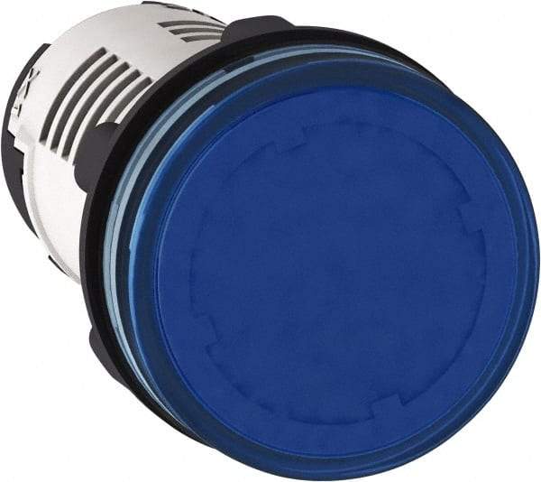 Schneider Electric - 120 V Blue Lens LED Pilot Light - Americas Tooling