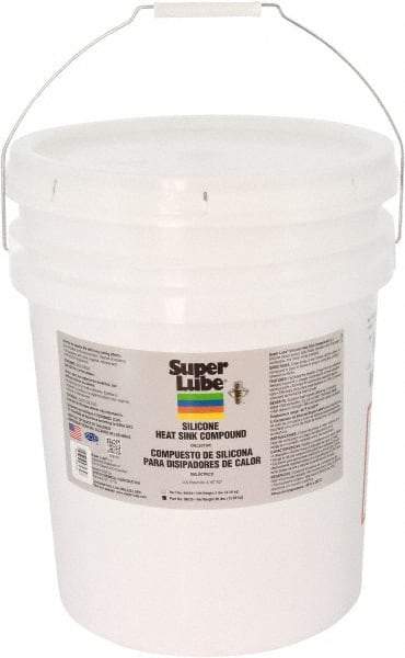 Synco Chemical - 30 Lb Pail Silicone Heat-Transfer Grease - White, High Dielectric Strength, 500°F Max Temp, - Americas Tooling