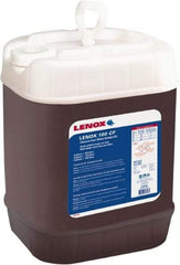 Lenox - CF 100, 5 Gal Pail Cutting & Sawing Fluid - Water Soluble, For Grinding, Milling, Tapping, Turning, Drilling - Americas Tooling