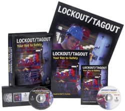 NMC - Lockout, Tagout Your Key To Safety, Multimedia Training Kit - 20 Minute Run Time DVD, English - Americas Tooling