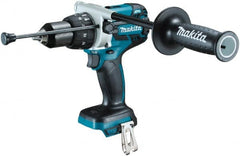 Makita - 18 Volt 1/2" Keyless Chuck Cordless Hammer Drill - 0 to 34,000 BPM, 0 to 400 & 0 to 1,500 RPM, Reversible, Ergonomic Handle - Americas Tooling