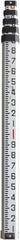 Johnson Level & Tool - Optical Level Aluminum Grade Rod - 4 Sections, 8 Ft. Overall Length - Americas Tooling