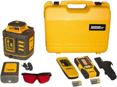 Johnson Level & Tool - 2,000' (Exterior) Measuring Range, 1/8" at 100' Accuracy, Self-Leveling Rotary Laser - ±3° Self Leveling Range, 150, 200, 250 & 300 RPM, 2 Beams, NiMH Battery Included - Americas Tooling