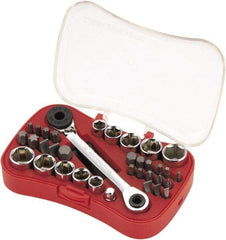 GearWrench - 35 Piece 1/4" Drive Ratchet Socket Set - Comes in Blow Molded Case - Americas Tooling