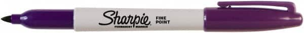 Sharpie - Purple Permanent Marker - Fine Tip, AP Nontoxic Ink - Americas Tooling