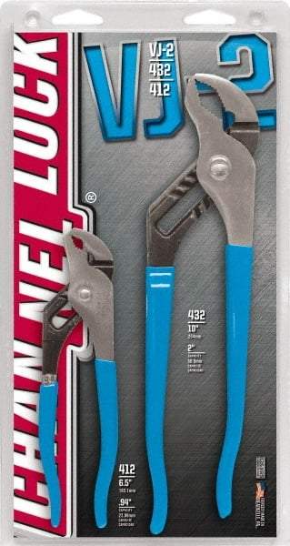 Channellock - 2 Piece Tongue & Groove Plier Set - Comes in Display Card - Americas Tooling