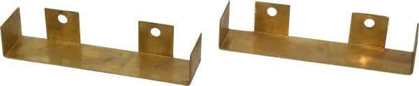 Value Collection - 4, 5 & 6" Jaw Width, Brass, Vise Jaw Cap - Compatible with 4, 5 & 6" Vises - Americas Tooling