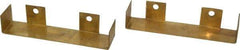 Value Collection - 4, 5 & 6" Jaw Width, Brass, Vise Jaw Cap - Compatible with 4, 5 & 6" Vises - Americas Tooling