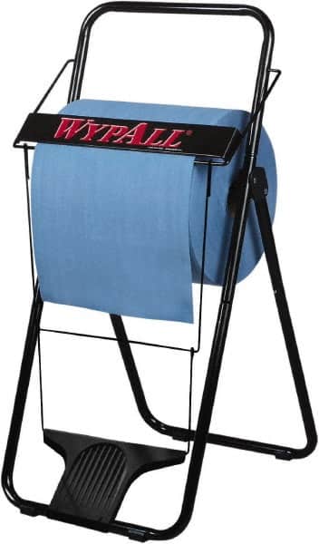 WypAll - Black Hands Free Wipe Dispenser - 33" High x 16-3/4" Wide 18-1/2" Deep - Americas Tooling
