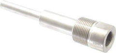 Alloy Engineering - 6 Inch Overall Length, 1 Inch Thread, 304 Stainless Steel Standard Thermowell - 4-1/2 Inch Insertion Length - Americas Tooling