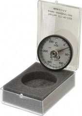 PTC Instruments - -20 to 200°C, 2 Inch Dial Diameter, Dual Magnet Mount Thermometer - 2° Division Graduation - Americas Tooling