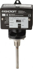 Ashcroft - 75 to 205°F, Watertight Single Setpoint Temp Switch - 4 Inch Rigid Stem - Americas Tooling