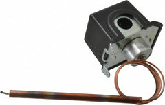 Made in USA - 0 to 150°F, General Service Temp Switch - 5 Resolution, 3/8 x 6-7/8 Bulb - Americas Tooling