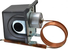 Made in USA - 50 to 300°F, General Service Temp Switch - 10 Resolution, 3/8 x 4-1/2 Bulb - Americas Tooling