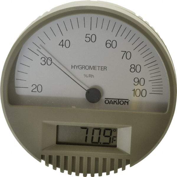 Oakton - 0 to 160°F, 20 to 100% Humidity Range, Thermo-Hygrometer - Americas Tooling