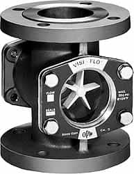 OPW Engineered Systems - 2 Inch, Stainless Steel, Visi-Flo Sight Flow Indicator - 150 Max psi, 7 Inch Overall Length - Americas Tooling