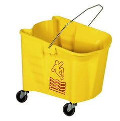 Continental - 26 Qt Plastic Bucket - Yellow - Americas Tooling