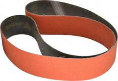 3M - 2-1/2" Wide x 60" OAL, 36 Grit, Ceramic Abrasive Belt - Ceramic, Very Coarse, Coated, YF Weighted Cloth Backing, Wet/Dry, Series 777F - Americas Tooling