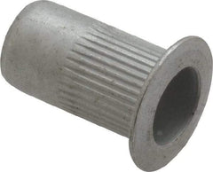 RivetKing - 0.13 to 0.225" Grip, Aluminum Standard Rivet Nut - Uncoated, Countersunk Head - Americas Tooling