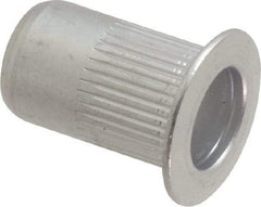 RivetKing - 0.02 to 0.13" Grip, Aluminum Standard Rivet Nut - Uncoated, Countersunk Head - Americas Tooling