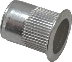 RivetKing - 5/16-18, 0.027 to 0.15" Grip, 17/32" Drill, Aluminum Standard Rivet Nut - Uncoated, Countersunk Head - Americas Tooling