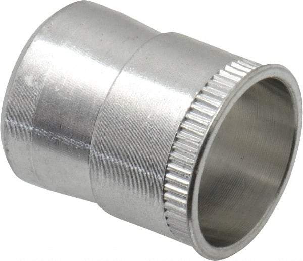 RivetKing - 5/16-18 UNC, Uncoated, Aluminum Knurled Rivet Nut Inserts - 0.531" to 0.536" Grip, 1/2" Drill Size - Americas Tooling