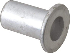 RivetKing - 5/16-18, 0.03 to 0.125" Grip, Aluminum Standard Rivet Nut - Uncoated, Drill Size Letter Z, Round Head - Americas Tooling