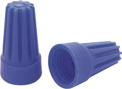 Ideal - 3, 20 to 3, 16 AWG, 300 Volt, Flame Retardant, Standard Twist on Wire Connector - Blue, 221°F - Americas Tooling