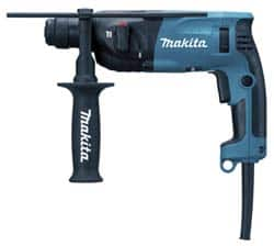 Makita - 110 Volt SDS Plus Chuck Electric Rotary Hammer - 0 to 5,000 BPM, 0 to 1,500 RPM, Reversible - Americas Tooling