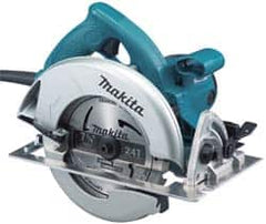 Makita - 15 Amps, 7-1/4" Blade Diam, 5,800 RPM, Electric Circular Saw - 120 Volts, 10' Cord Length, 5/8" Arbor Hole, Right Blade - Americas Tooling