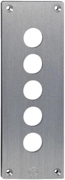 Schneider Electric - Pushbutton Control Station Front Plate - For Use with Harmony XAP - Americas Tooling