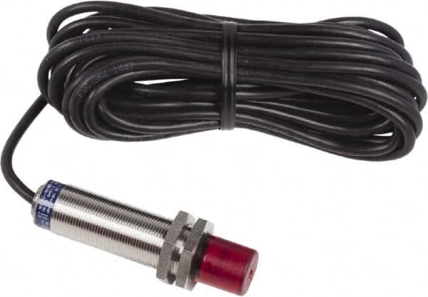 Telemecanique Sensors - Cable Connector, Receiver Photoelectric Sensor - Metal, 18mm Wide - Americas Tooling